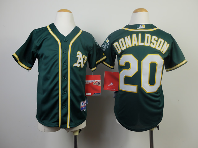 Youth Oakland Athletics #20 Donaldson Green MLB Jerseys